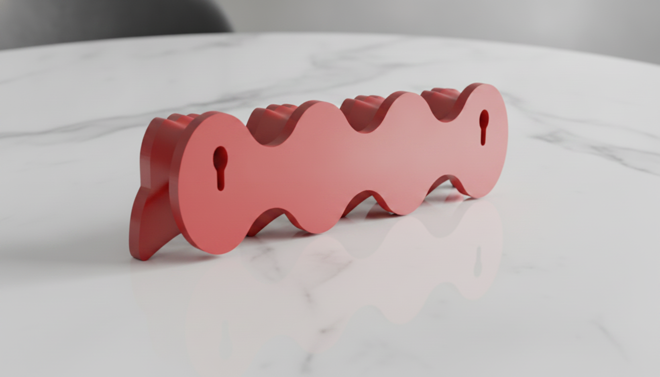 Suporte para Coleiras — Impresso em 3D