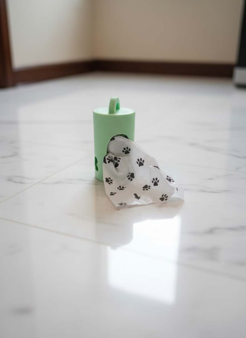 Porta-saquinho para Passeio — Impresso em 3D
